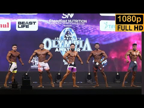 Amature Olympia India Men's Physique Group-A First Call Out. - YouTube