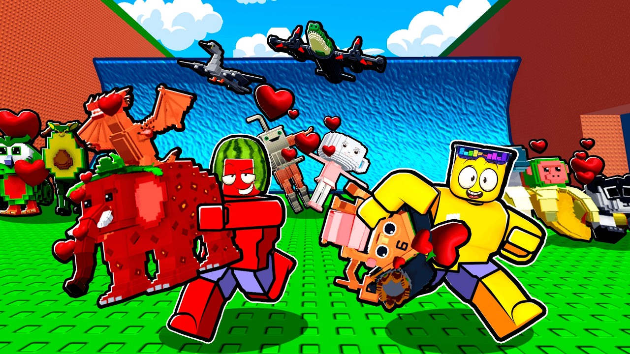 EVERY LOVE Brainrot in Escape Tsunami for Brainrot