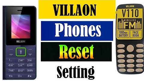 Hoe Villaon-telefoon 2024 te resetten || Villaon-telefoon hard reset-instelling