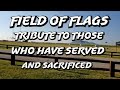 2021 STURGIS MOTORCYCLE RALLY FIELD OF FLAGS TRIBUTE TO THOSE WHO SERVED &amp; SACRIFICED 4K