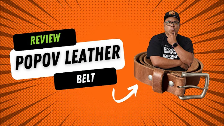 🔥 Popov Leather Belt Review – Is It Worth It? 🔥