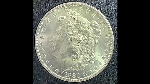 1880-CC Morgan Dollar GSA Hoard MS63 NGC - Obverse