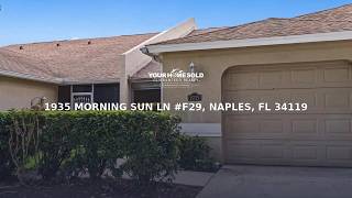 Golf Condo - Best Value Heritage Greens Golf Club. Tour 1935 Morning Sun Ln #F29, Naples, FL 34119