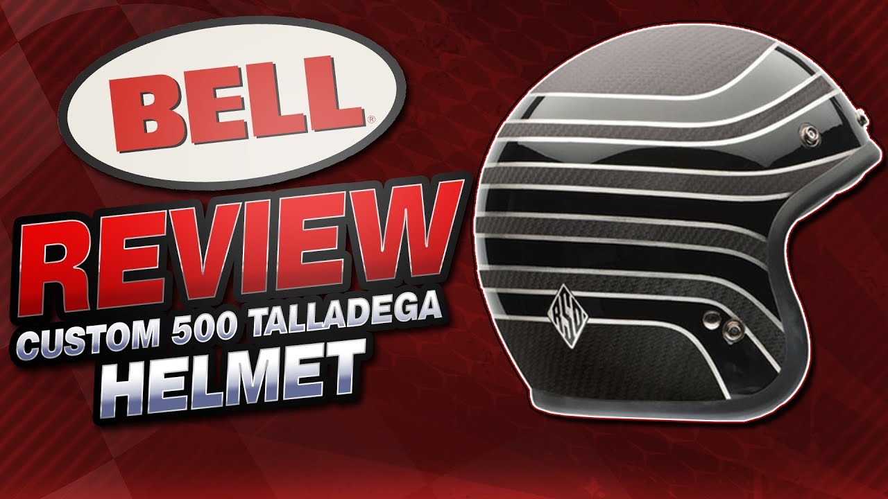 bell custom 500 carbon rsd talladega open face helmet Matte Black / Medium five shell and EPS liner sizes for a low profile look Bell Custom 500 RSD Wreakers