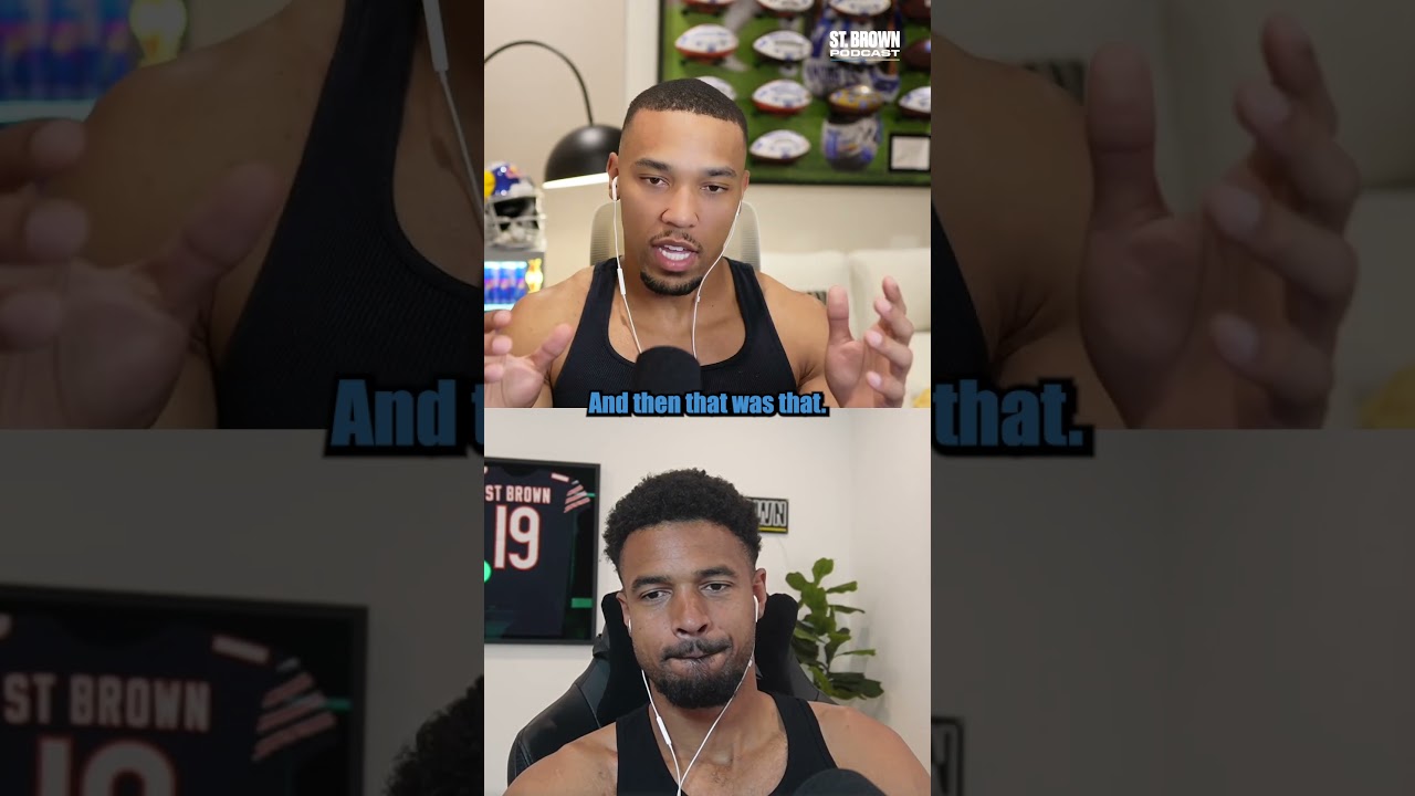 How Amon-Ra St. Brown accidentally surprised Detroit Lions fans at their wedding 💍