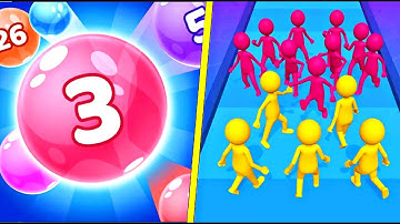 🟢 🟡 Marble Run Vs Join & Clash Rush All Levels Gameplay Walkthrough 4K NO 42