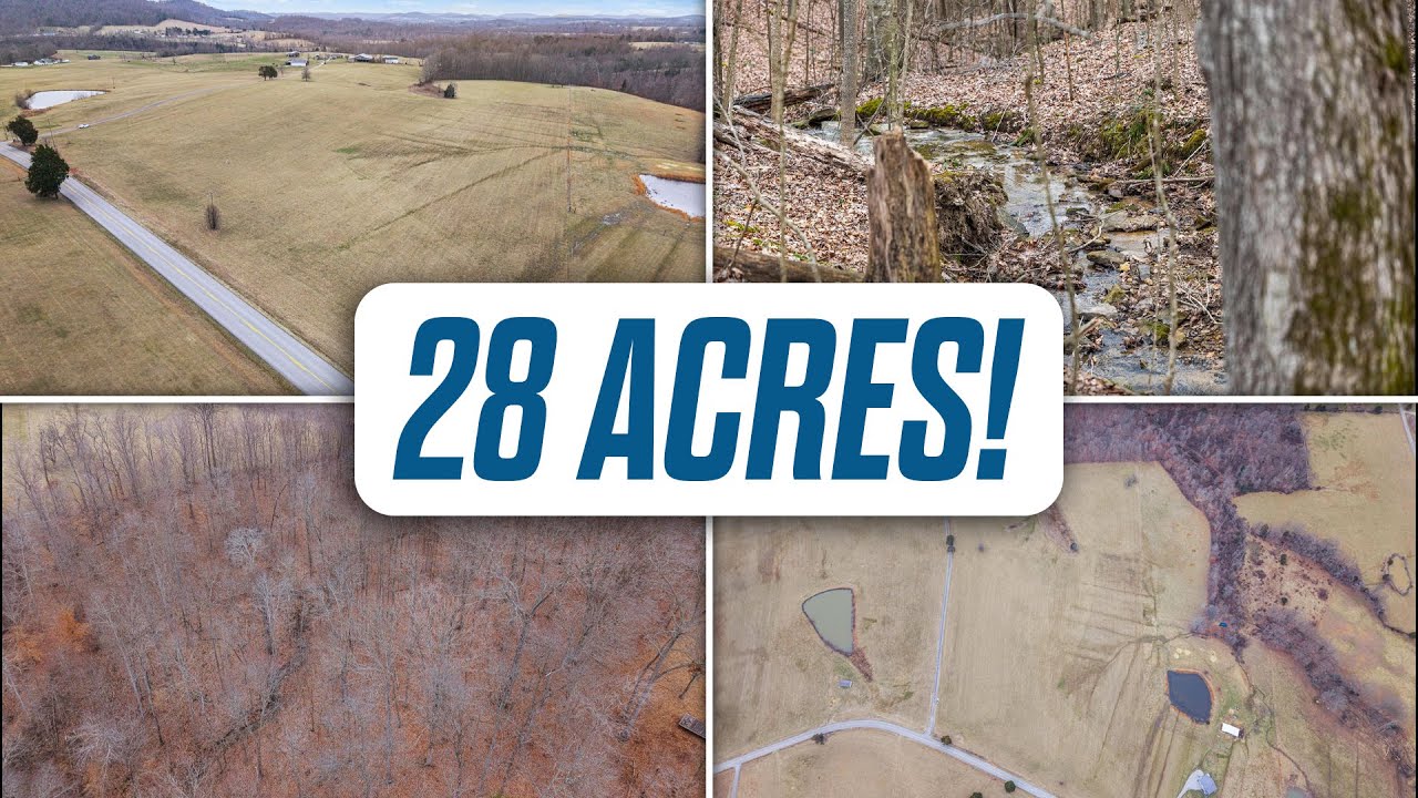 (SOLD) 28 Acre Kentucky Property - Perfect for Hobby Farm, Homesteading or Pasture Land 