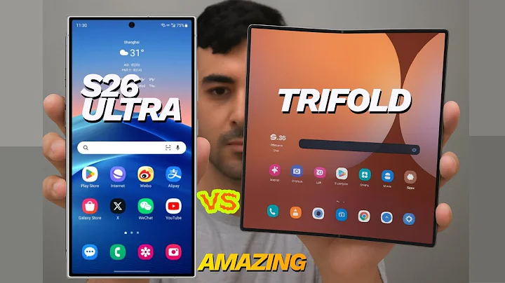 Samsung Galaxy Z TriFold vs Samsung Galaxy S26 Ultra (2025) | Brutal Testing