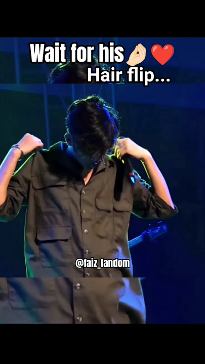 Wait for his Hair Flip🙈🥰#mohammadfaiz #hairstyle #hairflip  #love #style #status #hotness  #song