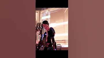 Shepard toughs out the hostile AI in Overlord DLC