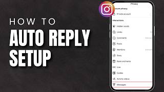 How To Create An Auto Reply On Instagram? screenshot 4