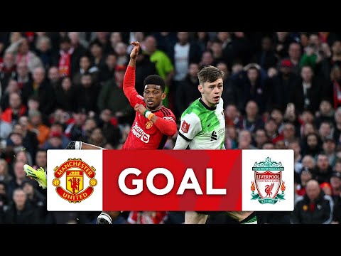 GOAL | Amad Diallo | Manchester United 4-3 Liverpool | Quarter-final | Emirates FA Cup 2023-24