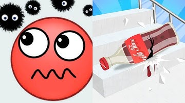 Hide Ball vs Fragile Roll 3D Satisfying ASMR Gameplay (Android,ios) (New Update)