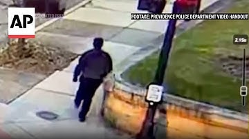 Police release video of potential suspect after Brown University shooting