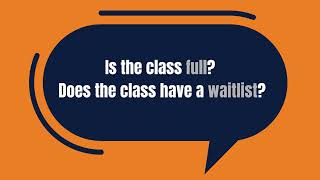How to add yourself to a waitlist