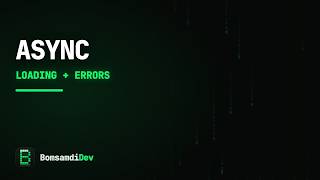 Async, Loading and Errors in Flutter — Intermediate Tutorial