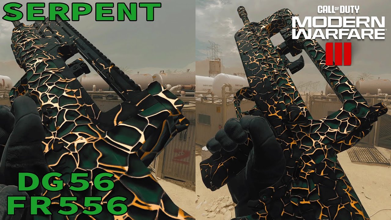 UNLOCKING SERPENT ON DG-56 & FR 5.56! - COD MW3 ZOMBIES - YouTube