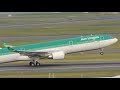 Aer Lingus Airbus A330-300 [EI-FNG] takeoff from BOS