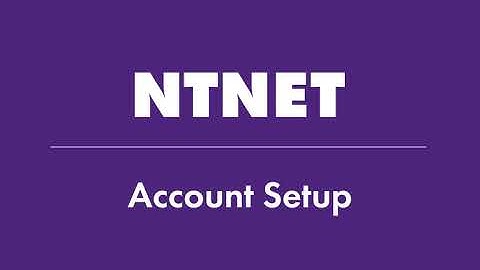 NTNET Account Setup | Tarleton State University