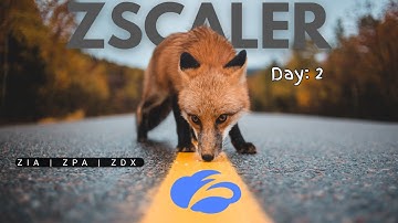 Day 2: Zscaler Training | ZIA | ZPA | ZDX