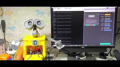 Wall-E Control via Raspberry Pi web server.