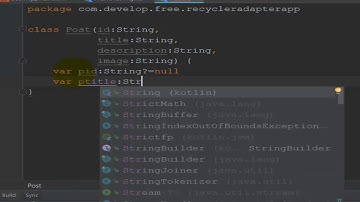 Fetch Data into RecyclerView using kotlin  part 01