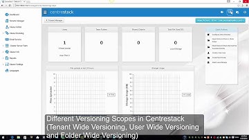 Versioning Scopes in Centrestack