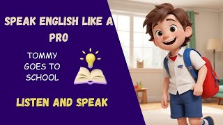 English speaking with stories | Tommy in school | Learn English Listening Skills - Speaking Skills