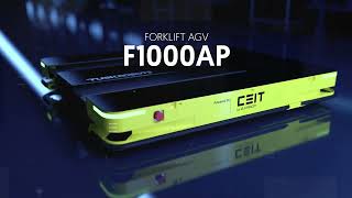 Forklift AGV F1000AP with revolutionary invisible fork system