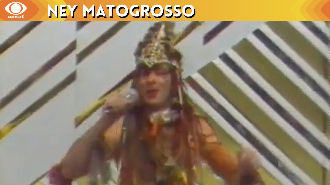 Ney Matogrosso em apresentação icônica na Hebe, em 1983; ASSISTA!