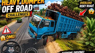 Heavy Dumper Truck Off-Road Challenge | Extreme Driving Gameplay | #viral #simulator screenshot 3