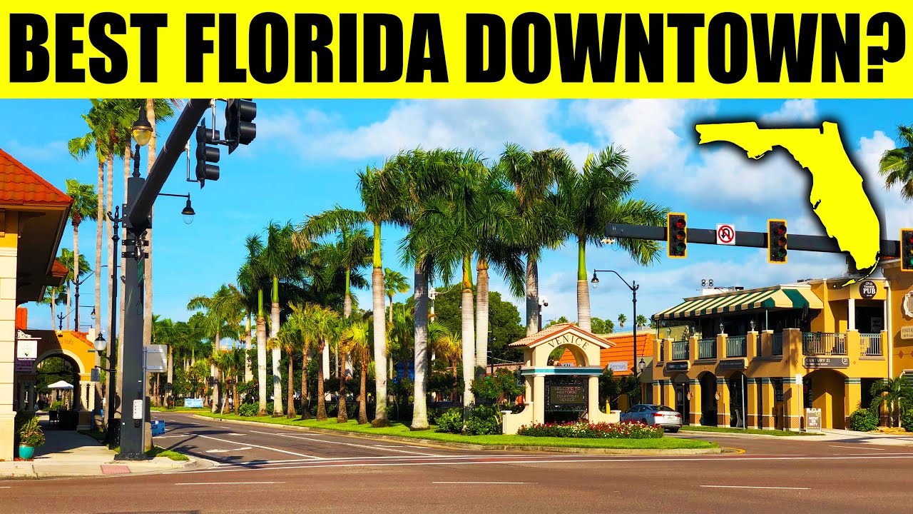 Downtown Venice Florida! 😍 [FULL TOUR] - YouTube