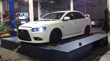 Cobb Accessport tuning on a Mitsubishi Ralliart