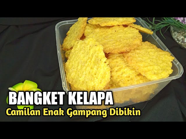 RESEP BANGKET KELAPA | BAHAN SIMPEL TAPI DIJAMIN ENAK class=