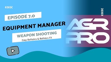 Equipment: Weapon shooting with easy ballsitics and ballistics fx - UE4 Tutorial for AGR PRO