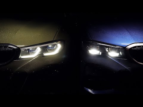 МОЯ МАШИНА #5. ЛАЗЕРНЫЕ ФАРЫ ПРОТИВ СВЕТОДИОДОВ. Все, что надо знать про фары BMW 3 серии G20