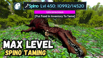 🔥MAX LEVEL SPINO TAMING!! | ARK: Ultimate Mobile 2025