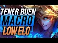  toma de decisiones para salir de low elo  como carrear en elo bajo macro game low elo