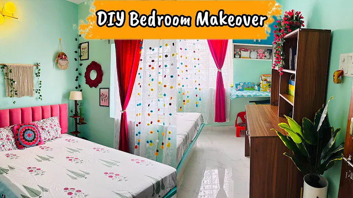 Boho chic bedroom decor| Bedroom Makeover  thumbnail