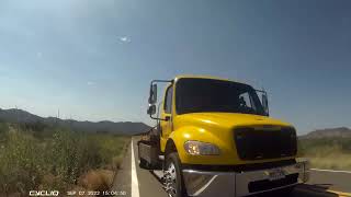 Tri City Towing (Prescott, AZ) - Tow Truck Driver Almost Kills Cyclist