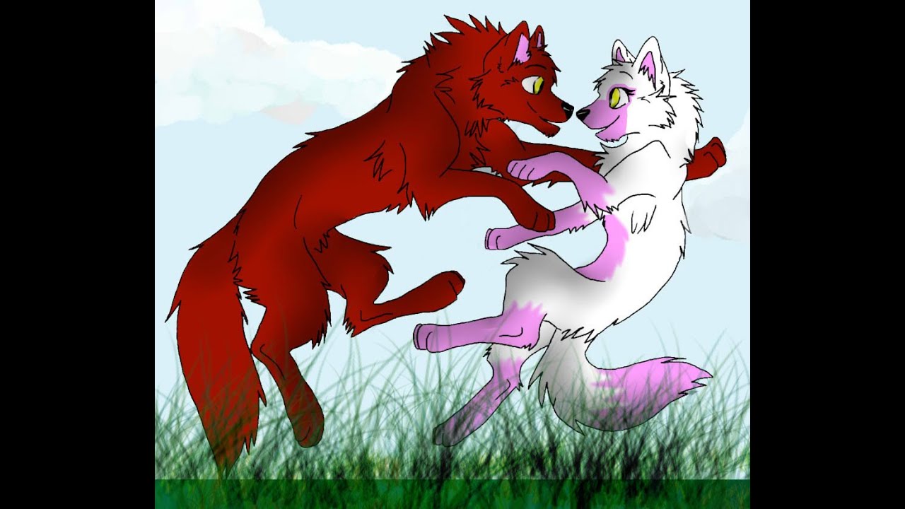 Speedpaint #1 Mangle and Foxy - YouTube