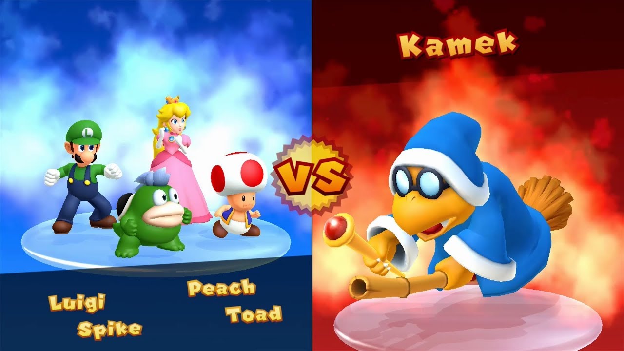 Mario Party 10 Mario Party #269 Peach vs Toad vs Spike vs Luigi Whimsical Waters Master Difficulty