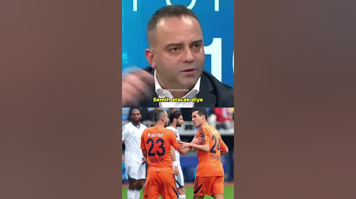 Semih Şentürk'ün Perbet ile yaşadığı penaltı kavgası