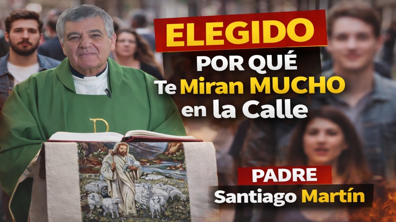 ELEGIDO, POR QUÉ Te Miran MUCHO en la Calle | PADRE Santigo Martin