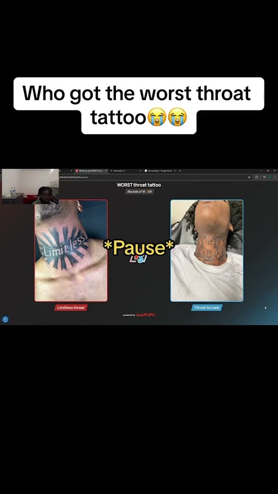 These Have To Be The Worst Throat Tatoos Ever funny explore these-have-to-be-the-worst-throat-tatoos-ever-funny-explore