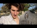 TALKING TO A GHOST IN THE CEMETERY (REAL FOOTAGE)