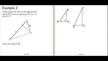 Similar triangles IV (Overlapping right triangles)