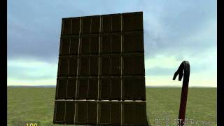 Garry's mod - Destroyed in Seconds: Wooden box