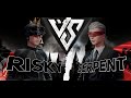 Risky vs serpent international challenge against world n1