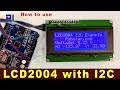 Introduction to LCD2004 LCD display with I2C module for Arduino